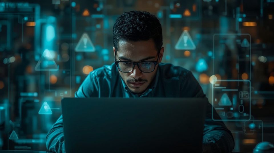 Lucid Realism diverse fintech developer focused on laptop surr 0